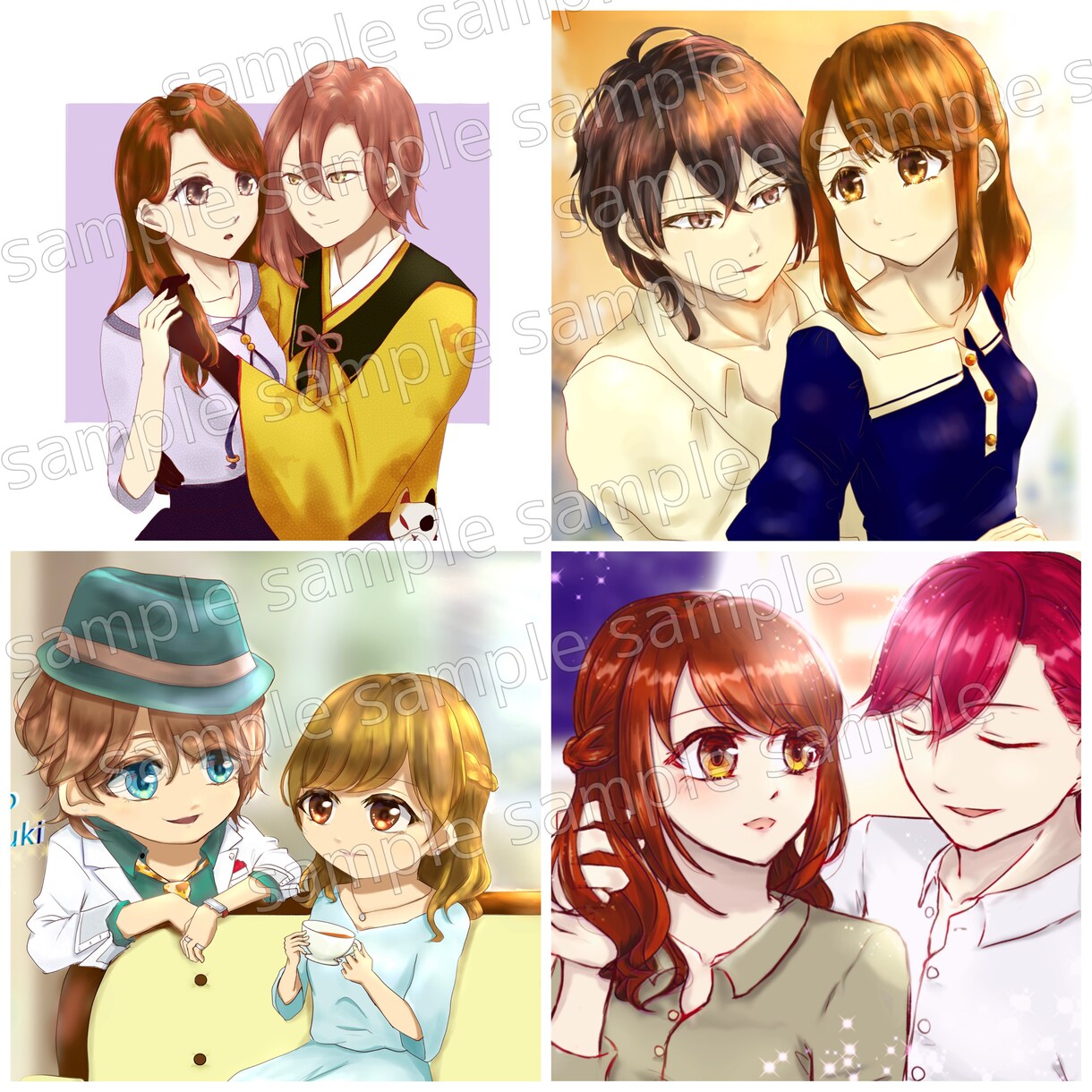 かわいいアイコン絵やイラストなどお届けいたします 等身からデフォルメまで幅広い領域OK◎ イメージ1