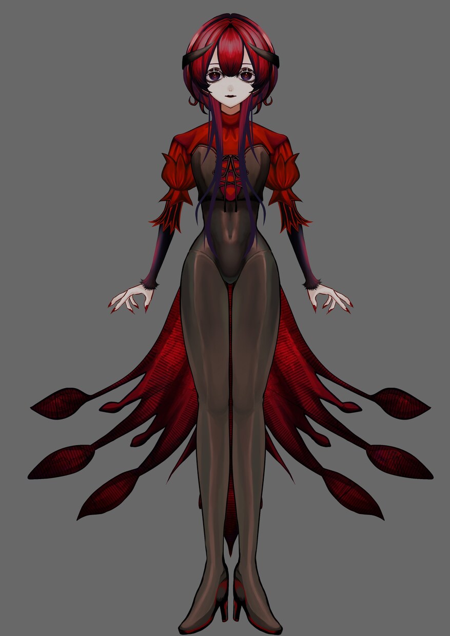 立ち絵、パーツ分け可。キャラクターを制作します ゲーム、TRPG、配信などのイメージビジュアルにぞうぞ！ イメージ4