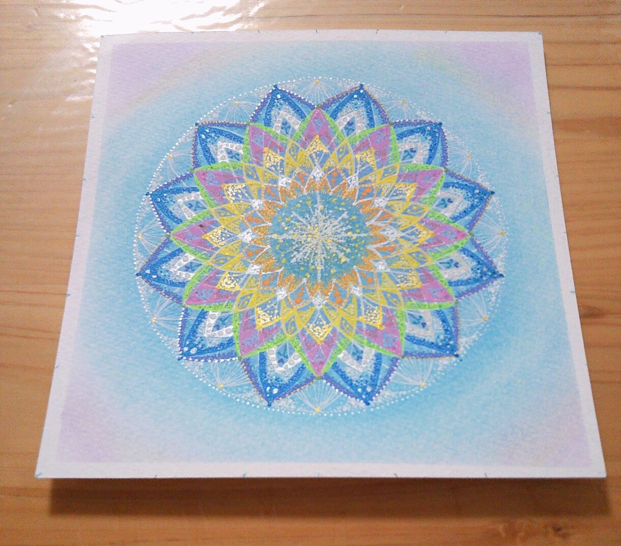 あなたにあったメッセージが受け取れる曼荼羅描きます 守護天使と繋がりメッセージをもらい曼荼羅を描く イメージ4