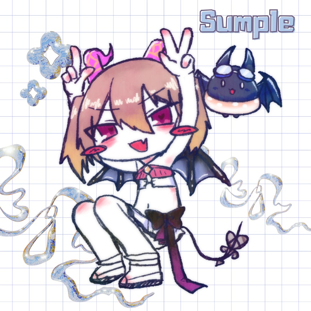 かわいいSDイラスト・アイコン制作します やわらかいタッチでデフォルメされたちびキャラを描きます！ イメージ4