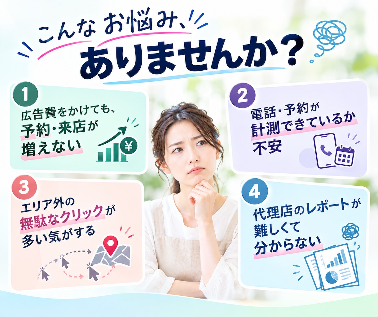 店舗向けGoogleリスティング広告運用代行します 店舗クリニックが得意な経験15年マーケターが1ヶ月伴走します イメージ3
