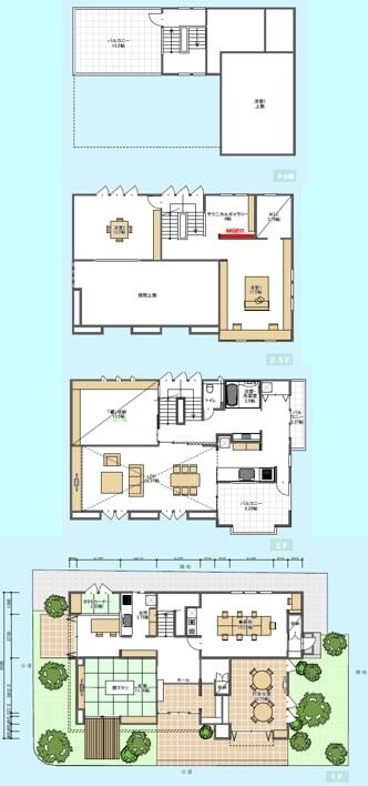 低価格・短時間で高品質な間取り図に仕上げます シンプルなものからこだわりのプランまで、スケッチを図面に イメージ2