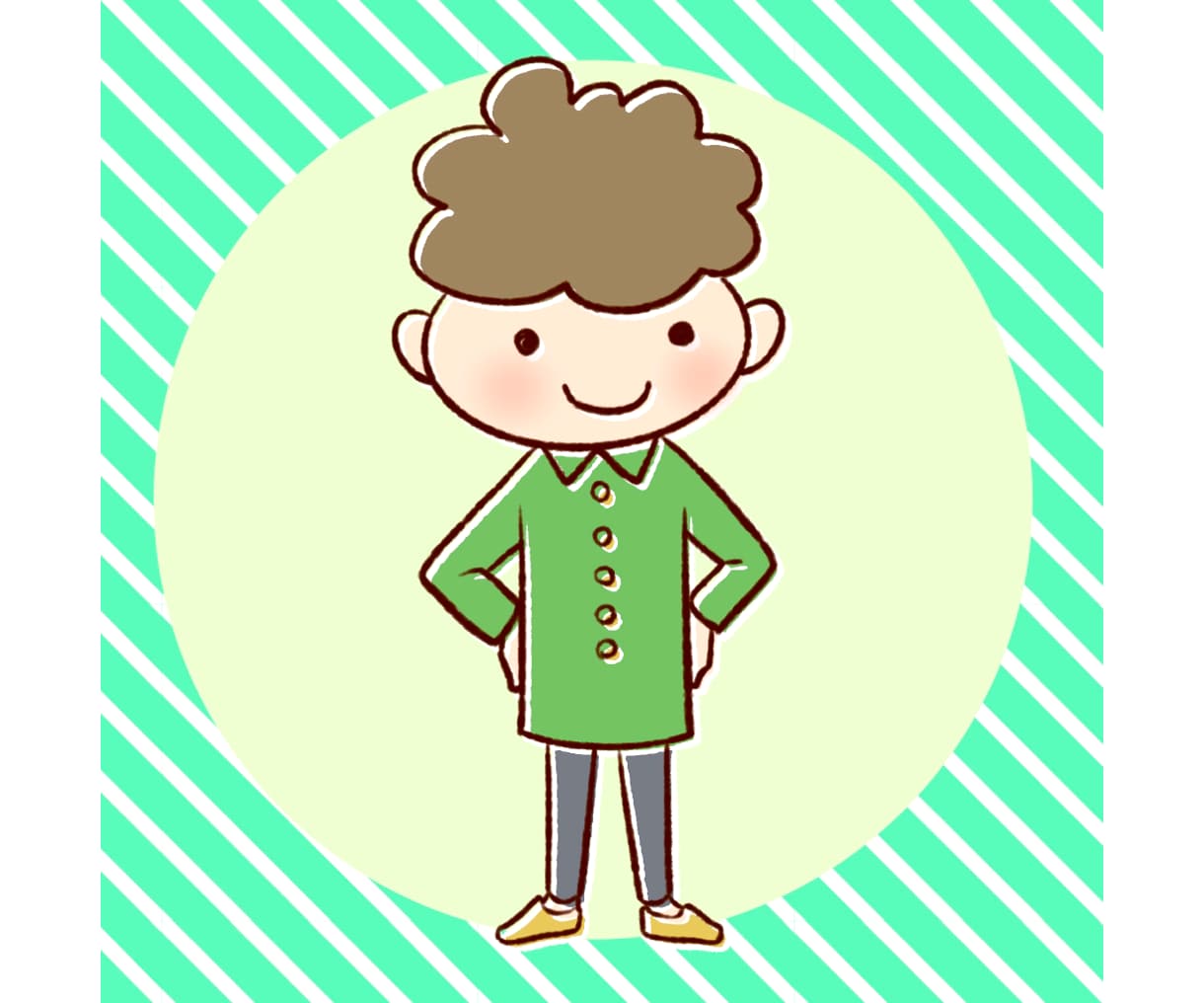 可愛い人物イラストお描きします 元会社員デザイナーが対応致します！ イメージ4