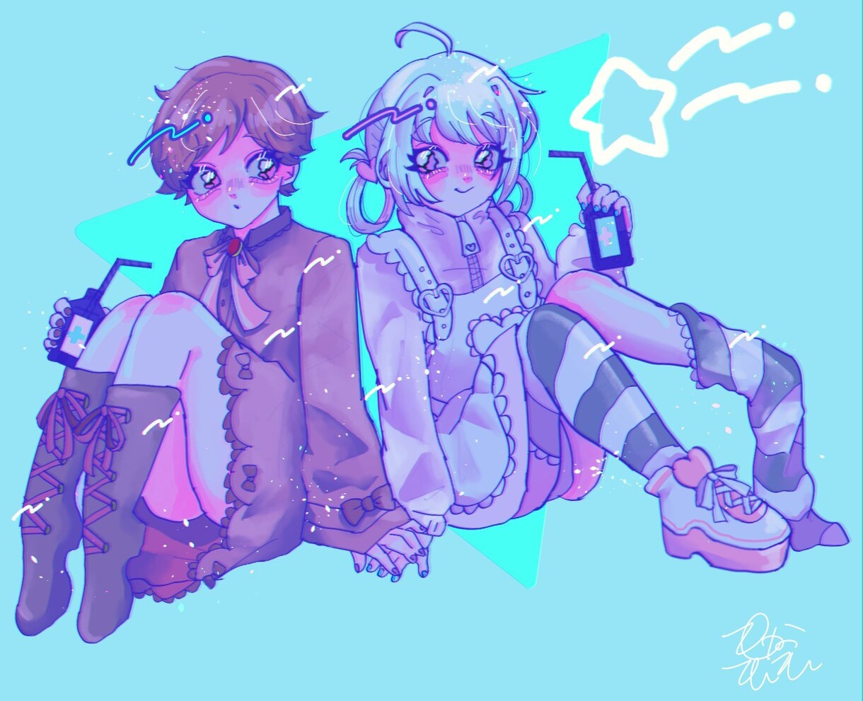 一枚絵を描きます 楽曲サムネイルなどキャッチーなイラストをお求めの方に イメージ3