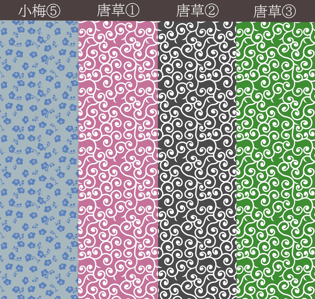 リアルな手描き風似顔絵を無料和柄背景でお描きします 表情や色味など調製可、アイコン、名刺、ギフト、特別な日に イメージ4
