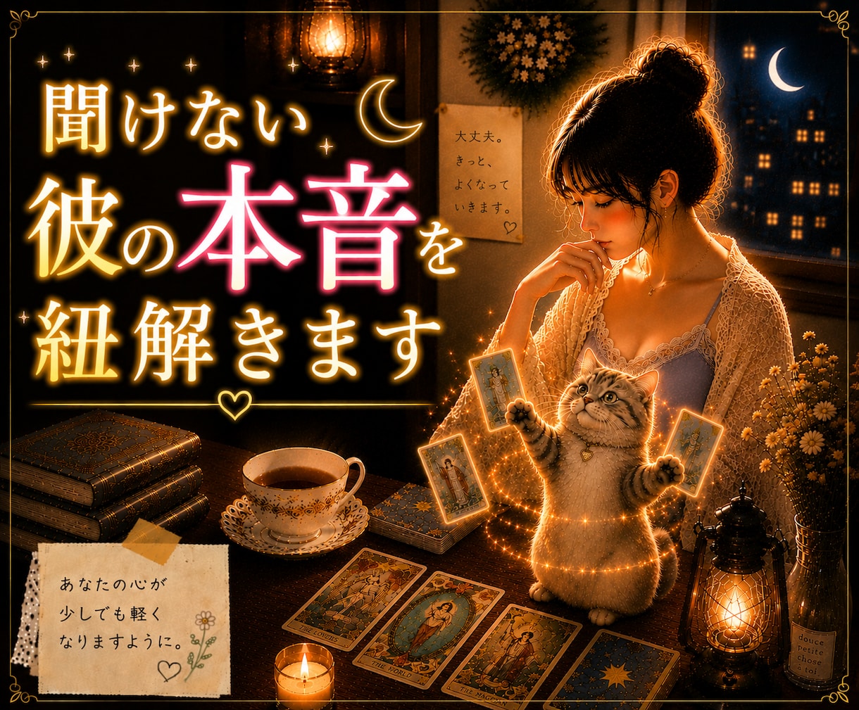 聞けない彼の本音、心の奥底解読します 相手の気持ちを深掘りしアドバイス付き　限定３名様価格 イメージ1