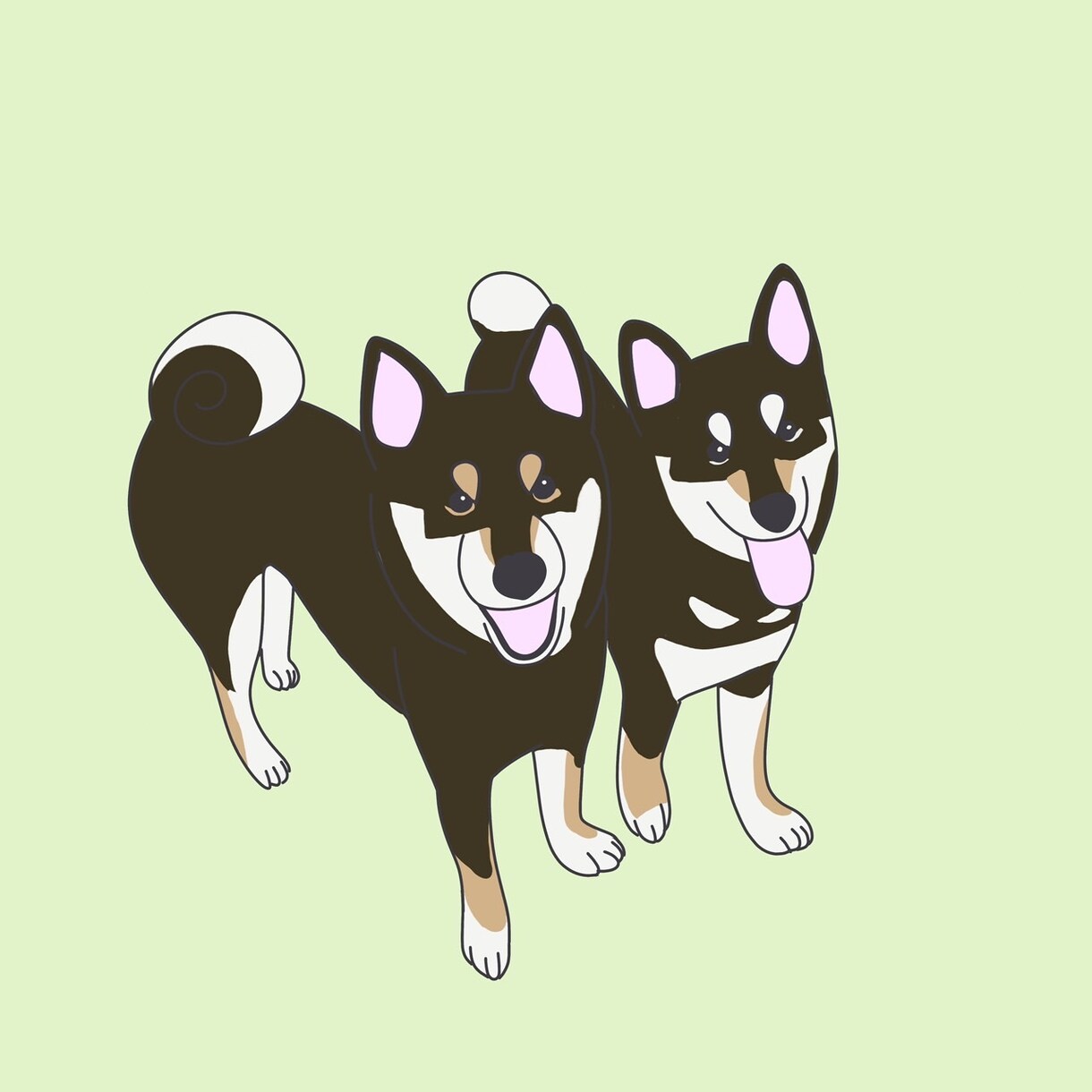 商用OK！ゆるくてかわいいペットの似顔絵描きます ＼SNSのアイコン、グッズに使える！／ イメージ7