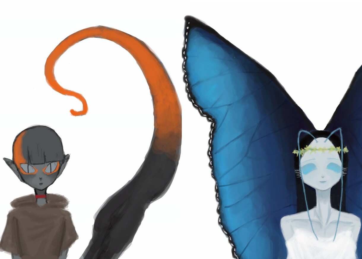 貴方のオリジナルキャラクターを描きます 個性や雰囲気を大切に、丁寧に書き上げます イメージ4