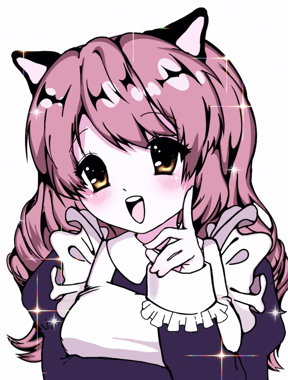 アニメチックなイラスト描きます 商用利用可◎キラキラでかわいいイラスト承ります。 イメージ2