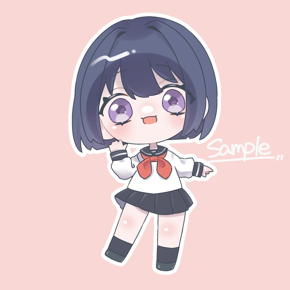 ほわほわミニキャライラスト描きます 現代からファンタジーまで！かわいいミニキャラ描いちゃいます！ イメージ5