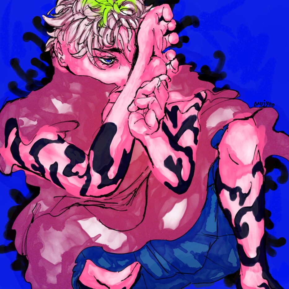 インパクトの強いイラスト制作承ります 力強く雰囲気のある絵を描きます！SNSアイコン/広告など イメージ3