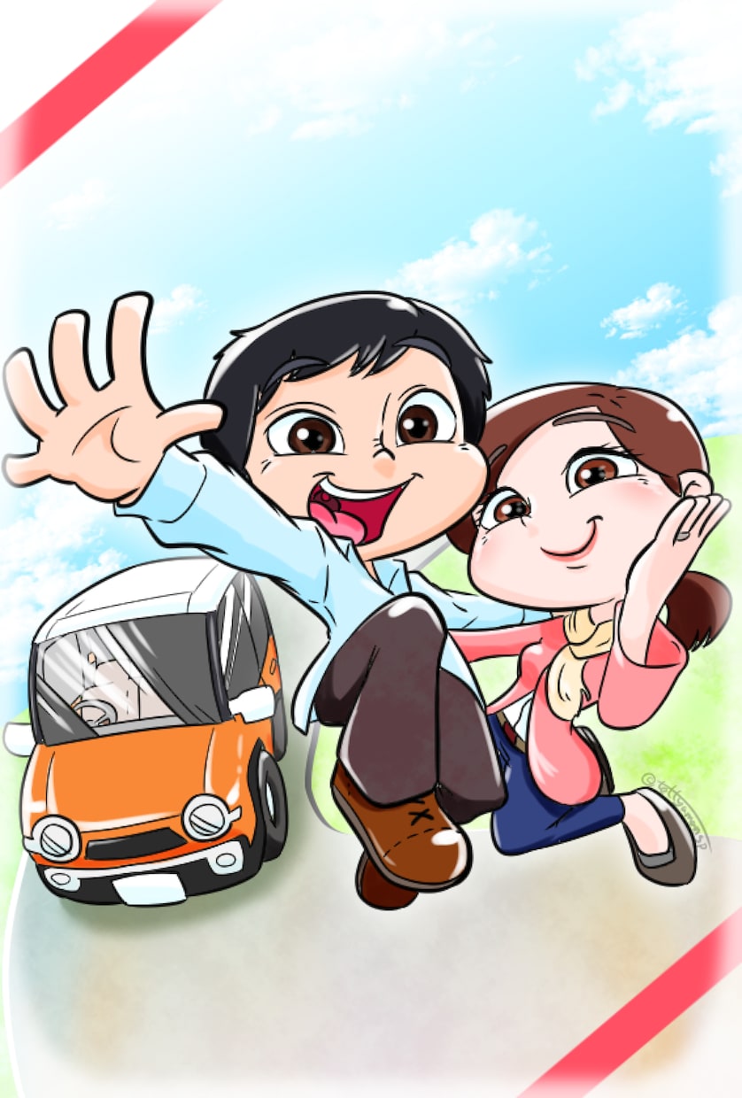 想像以上の似顔絵をお作りします 動きのある唯一無二のイラストをご提供します イメージ3