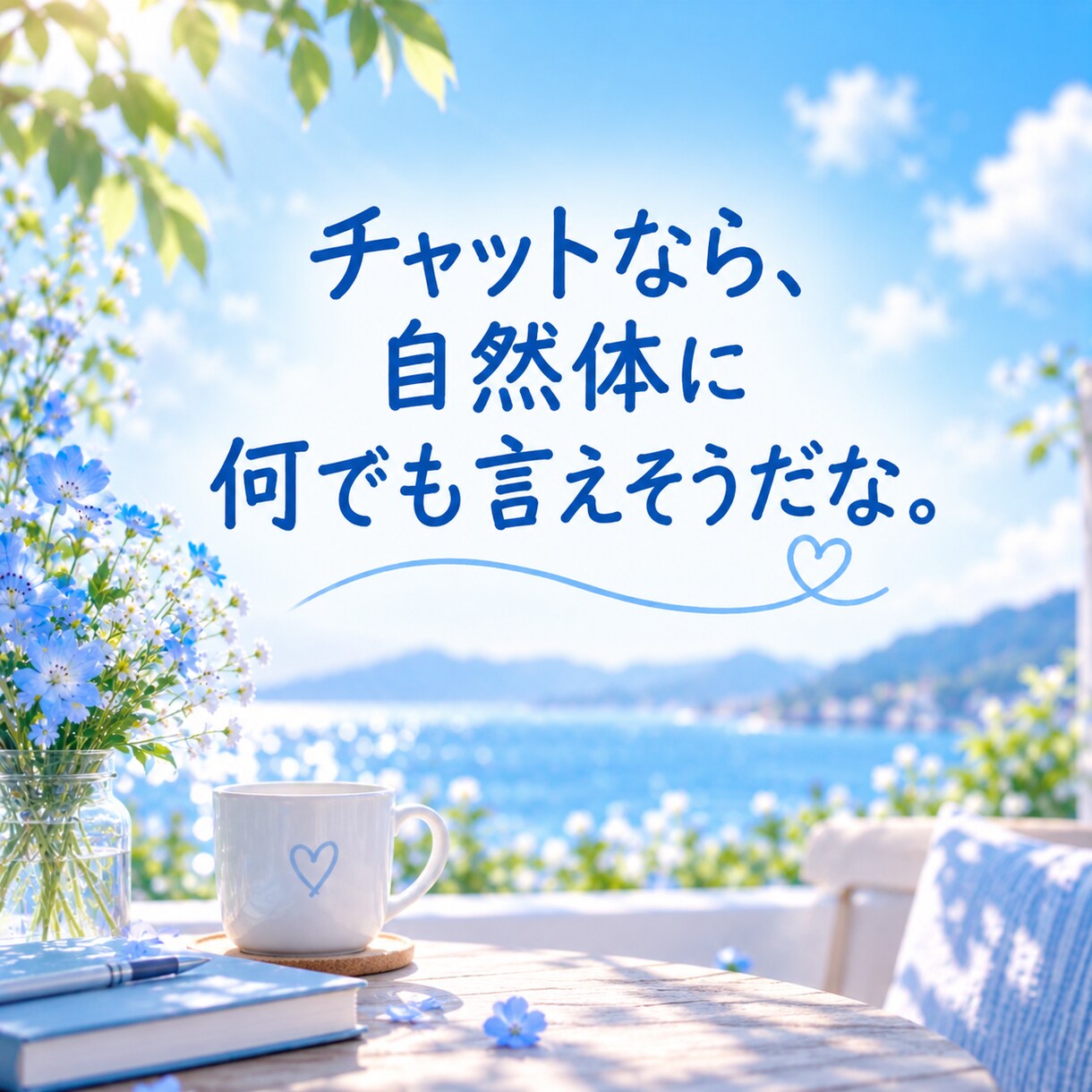 愚痴も雑談も、じっくりお聞きします 電話はNG。でも、しっかりやりとりしたい!そんな方に☆ イメージ4