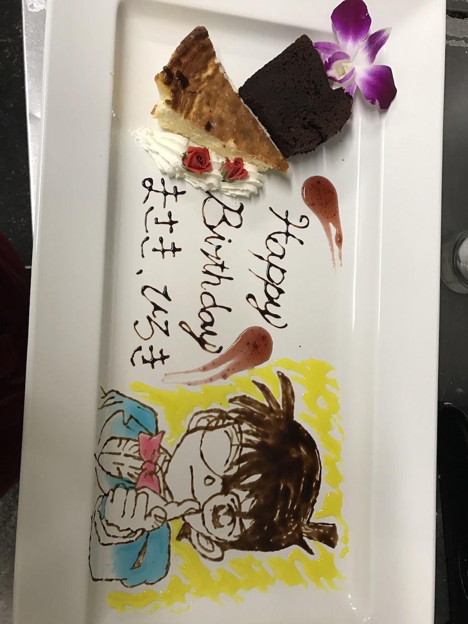 誕生日や記念日に可愛いプレートを書きます 大切な記念日に思い出が残るお手伝いをします(´˘`＊) イメージ4