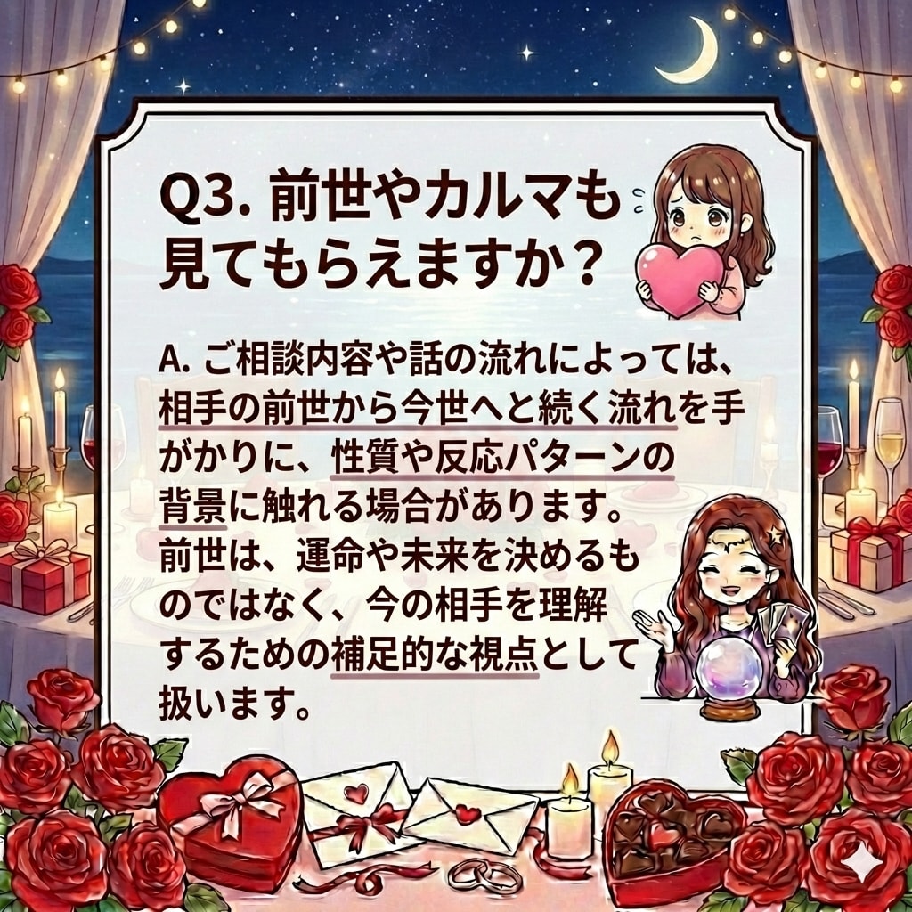 彼の本音と性質から関わり方を整理します 彼の性質から、今の距離感を整える イメージ4
