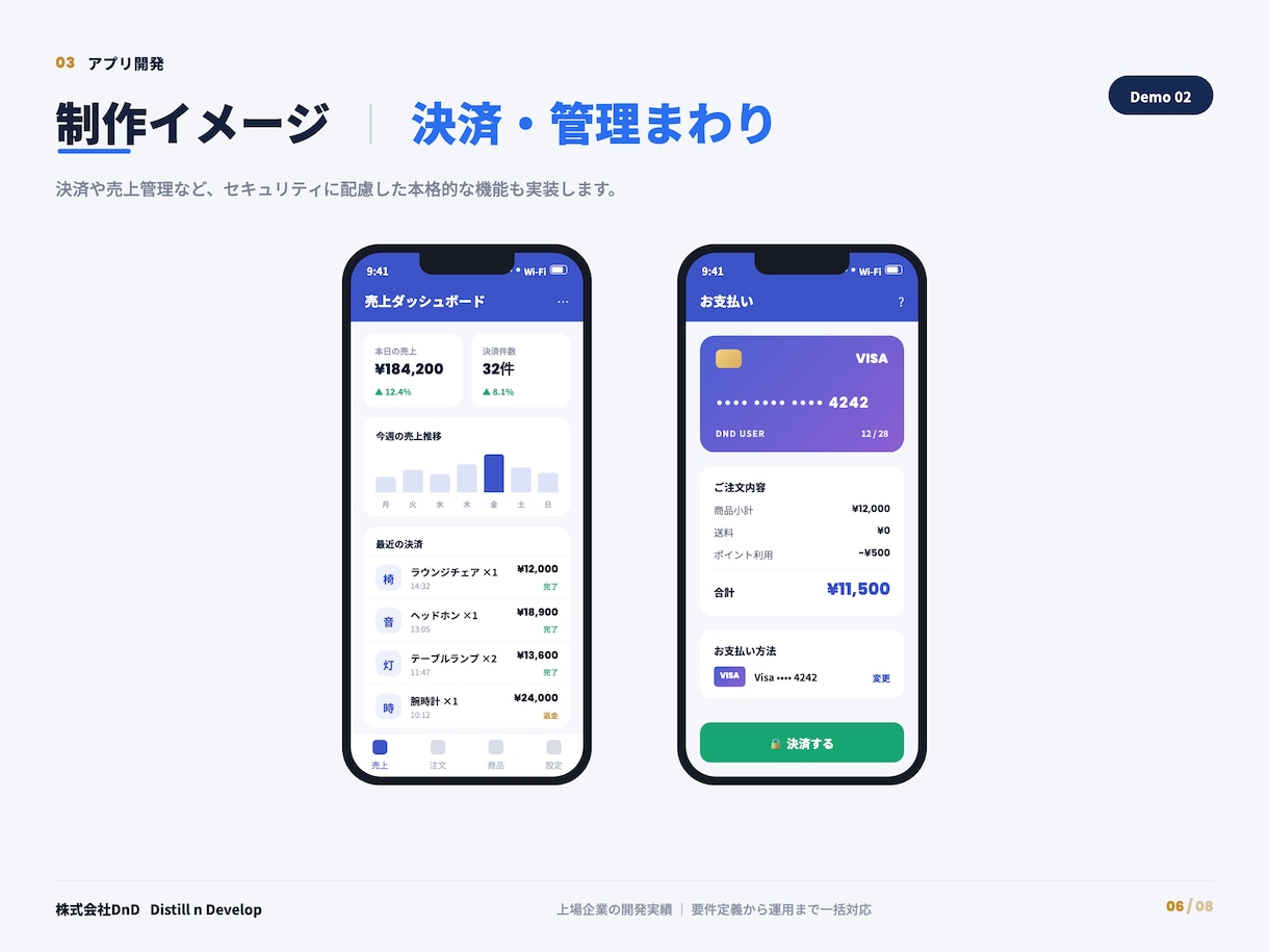 上場企業実績｜Webアプリを堅牢に開発します 脆弱性対策まで標準対応。上場企業実績の体制で安心設計 イメージ6