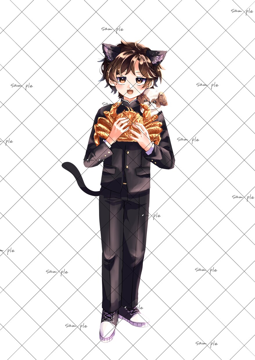 IRIAM用の立ち絵描きます 柔らかいタッチとかわいめのイラスト！ イメージ6