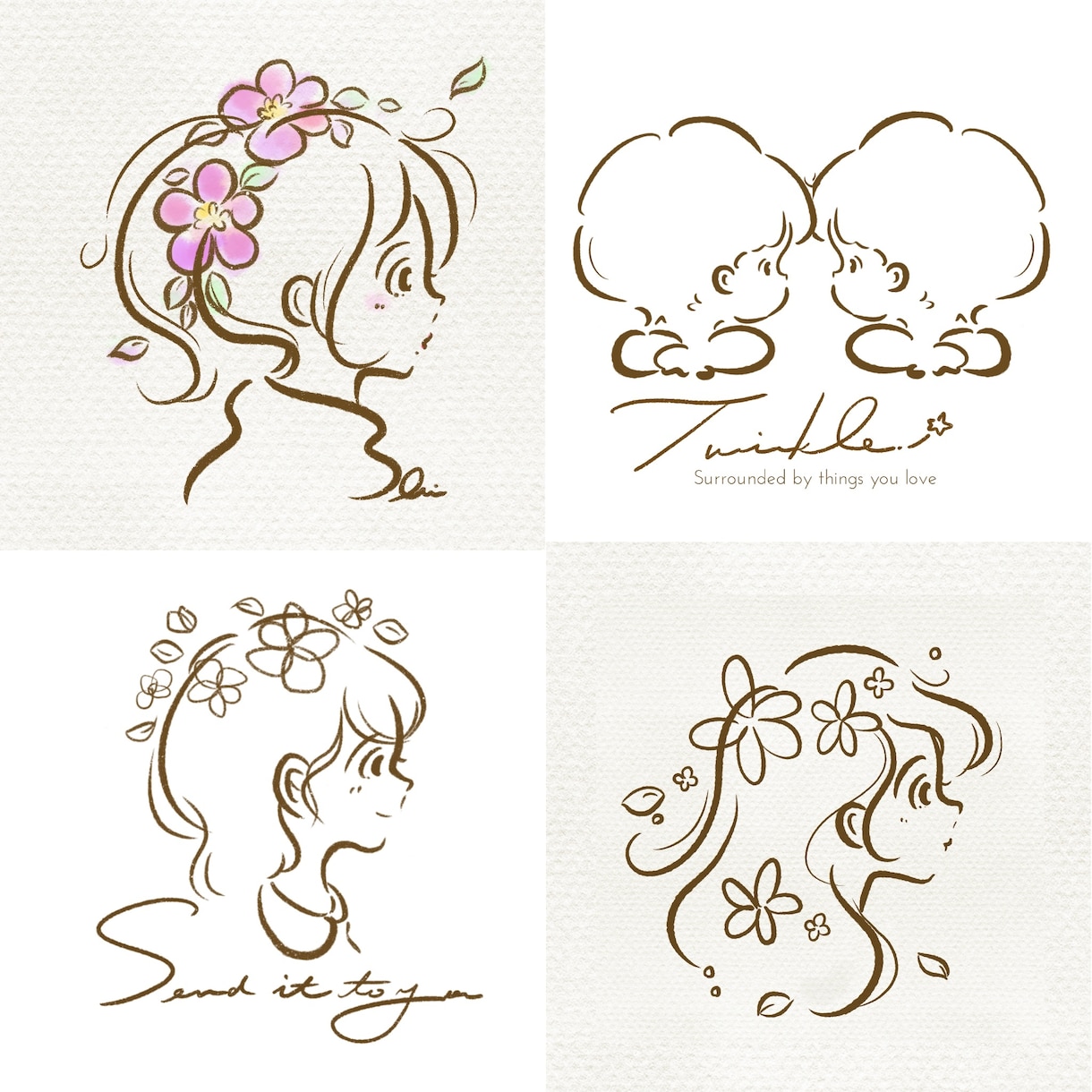 やさしくかわいい記憶に残る手書きロゴ作成します やさしく・親しみやすく・長く使えるイラストロゴを制作します イメージ1