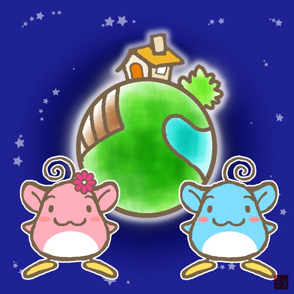 PC壁紙・個人観賞用イラスト作成します ほんわかした水彩塗りのイラストでPCを飾ってみませんか? イメージ10