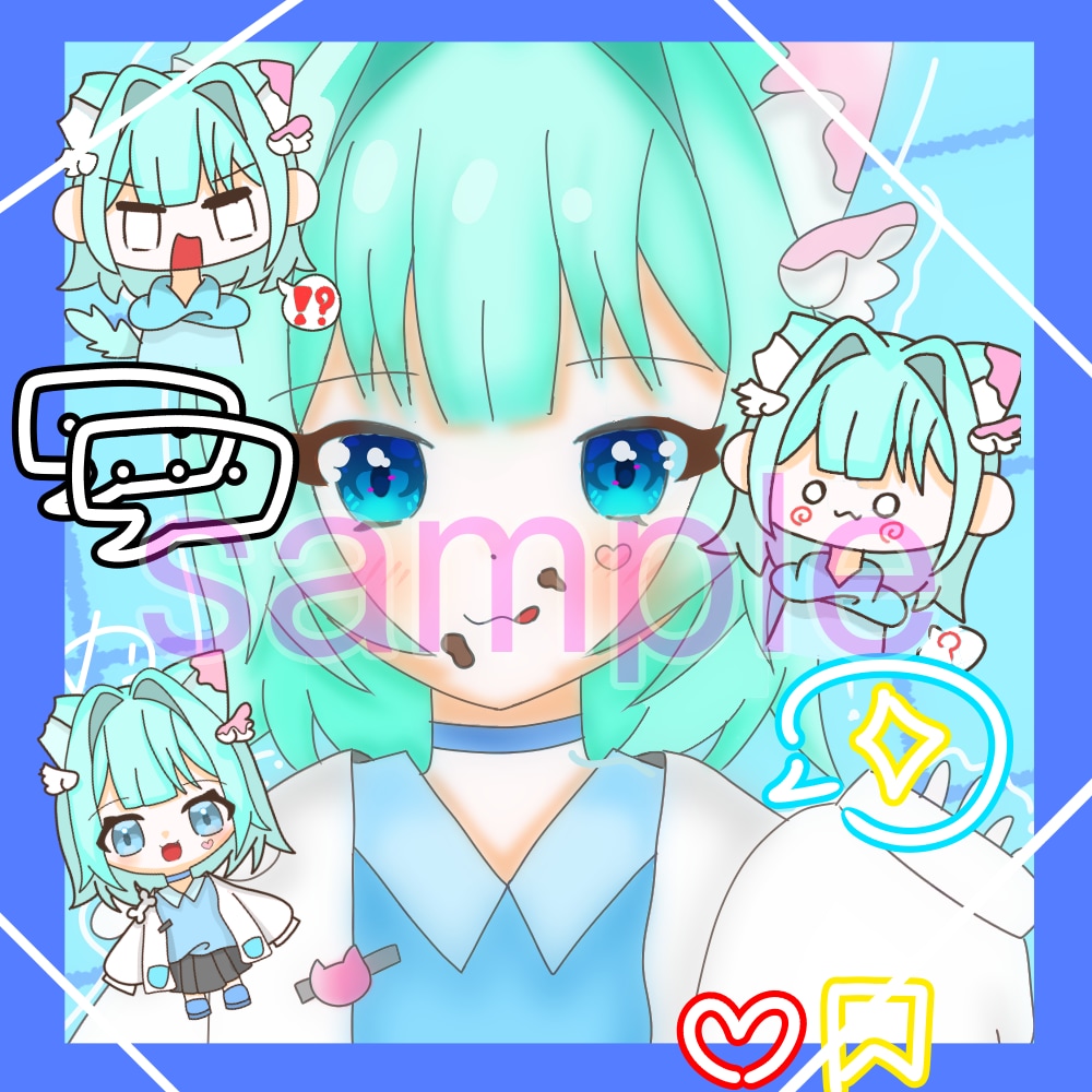 あなたの希望通りのイラスト描きます 二つの塗り方であなたの理想の絵を描きます！ イメージ2