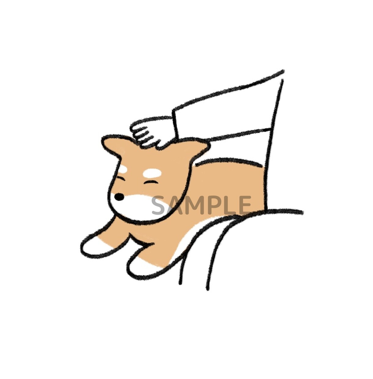 SNSや挿絵にも使える動物イラストを作成します ペット関連の会社様やドッグサロン様のグッズにも◎ イメージ8