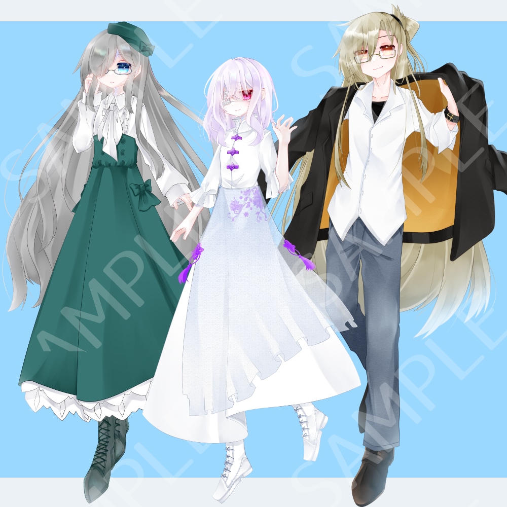 TRPGやゲームで使う立ち絵を制作いたします 魅力的で可愛い立ち絵を描きます！ イメージ6
