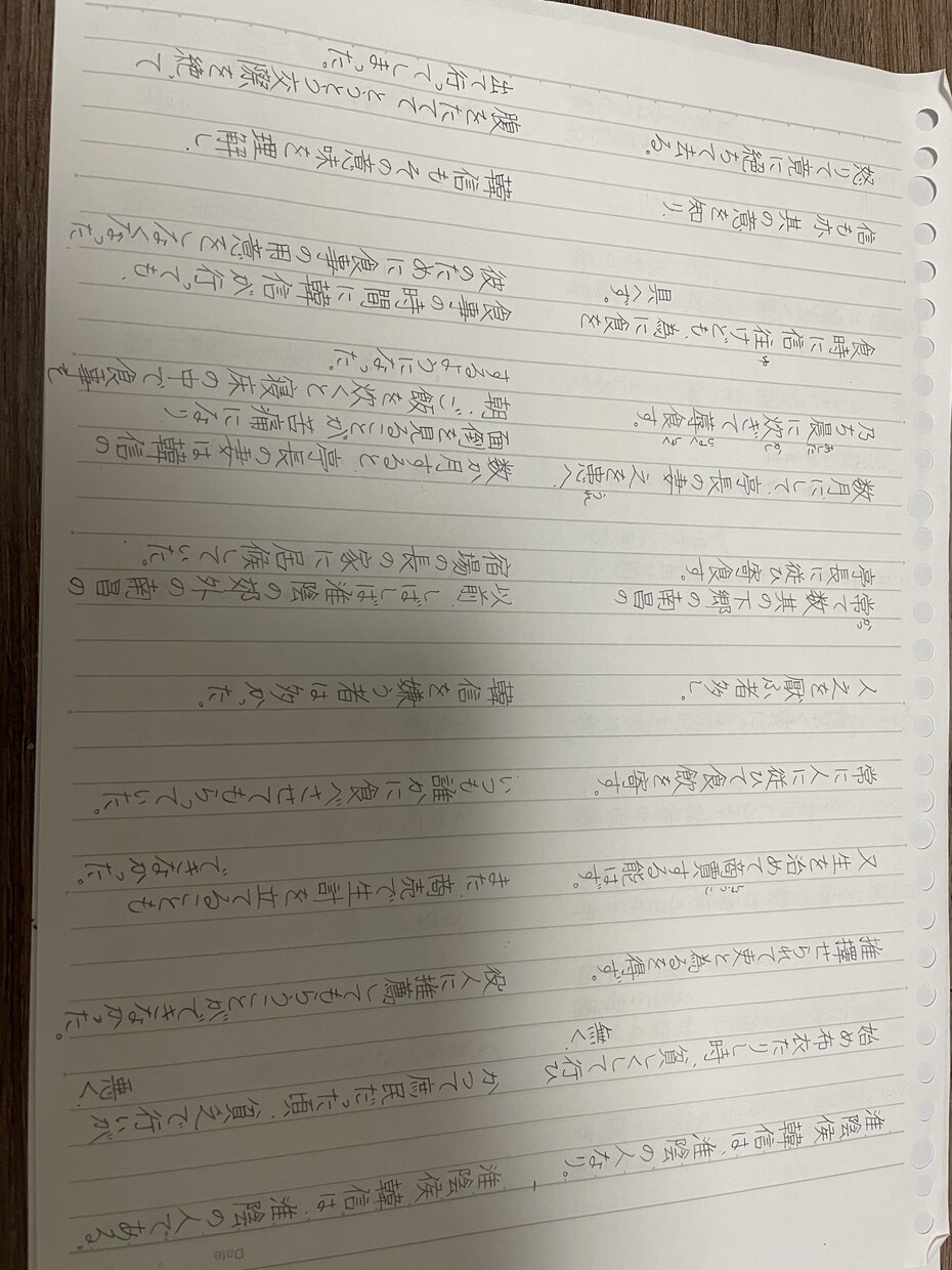 心を込めて代筆をします 手紙、レポート、ノートなど何でも代筆を致します イメージ2