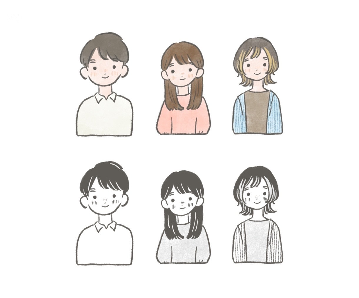 シンプルで優しいアイコン描きます 使いやすくて親しみのあるイラスト イメージ3