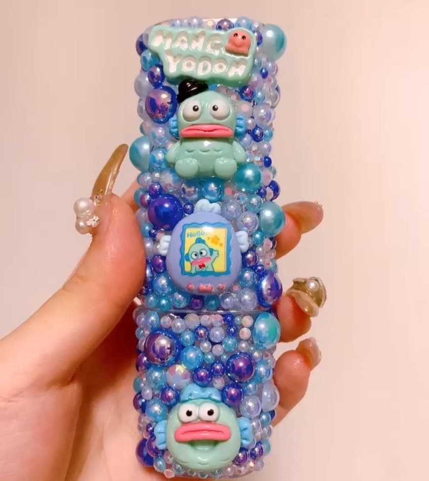 iPhoneケースやiQOSケース等をデコります 世界に一つだけ！オーダーメイドのキラキラアクセサリー イメージ9