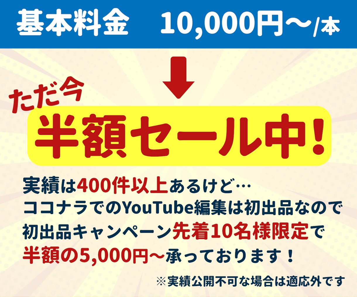 初出品価格‼️YouTubeの動画編集を代行します ✨実績400件超え✨丁寧なやり取り＆編集が喜ばれています イメージ3