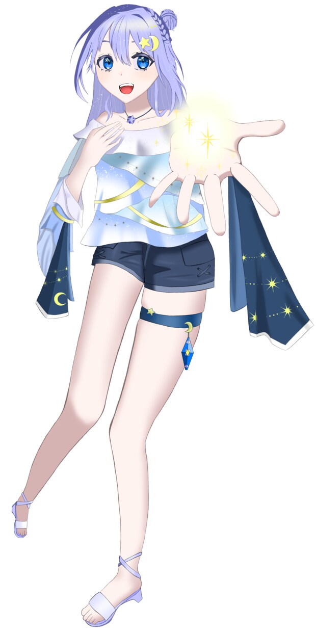 活動者様向けの可愛い女の子描きます 立ち絵・キャラデザ・1枚絵お任せ下さい！ イメージ5