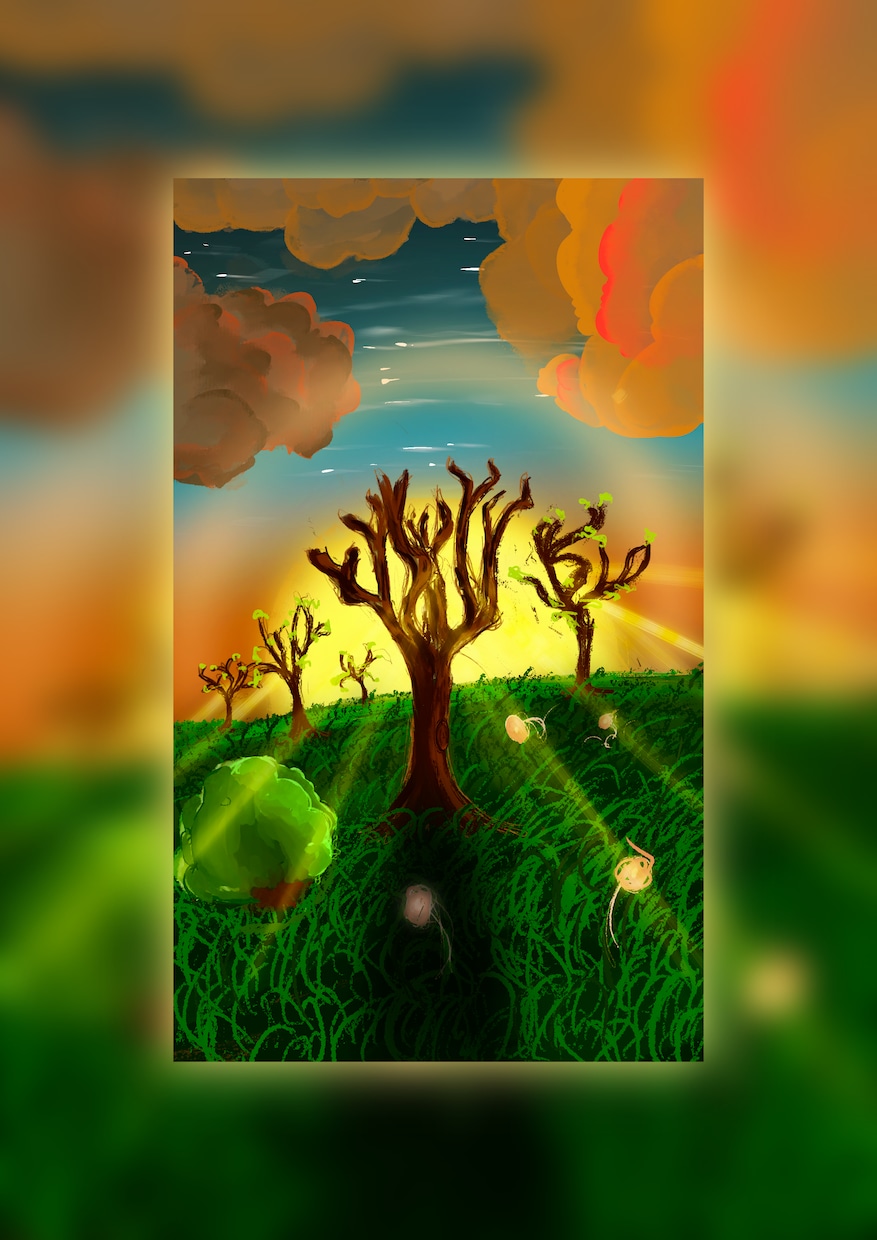 キャラクターや景色などのイラストをお描きします キャラクターや景色を描く！人物や風景画のイラストを描けます！ イメージ7