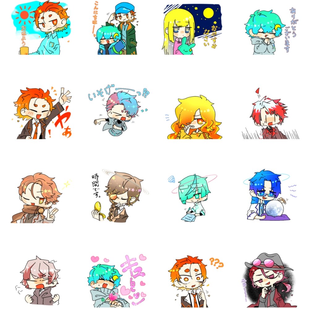 LINEスタンプ描かせていただきます ☆３個で3,000円～ポップなLINEスタンプ作ります☆ イメージ3
