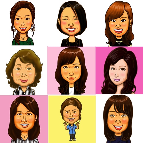 画像から似顔絵をお描きいたします SNSアイコン、名刺、プレゼントなどお役立てください！ イメージ2