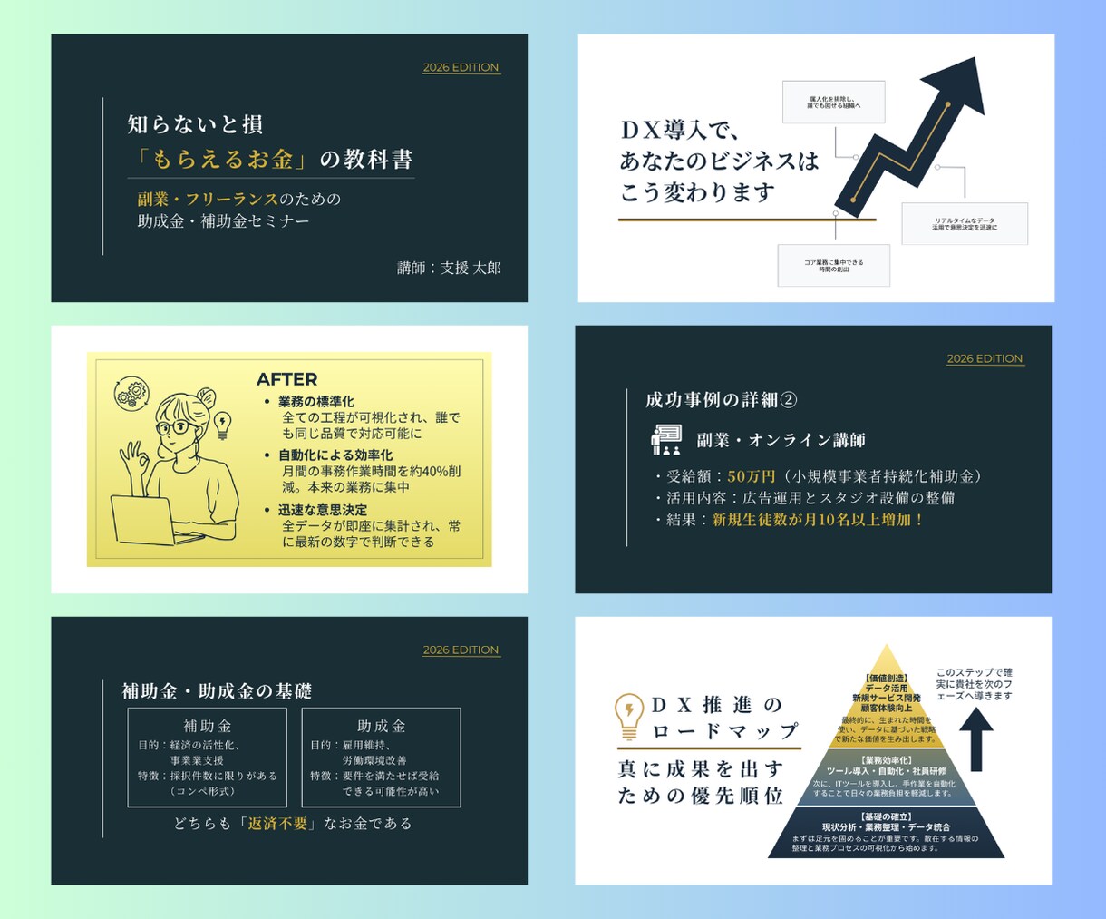 高品質なプレゼン資料を低価格で作成します 営業・採用・講義・セミナー・会社紹介まで！丸投げ・図解もOK イメージ5