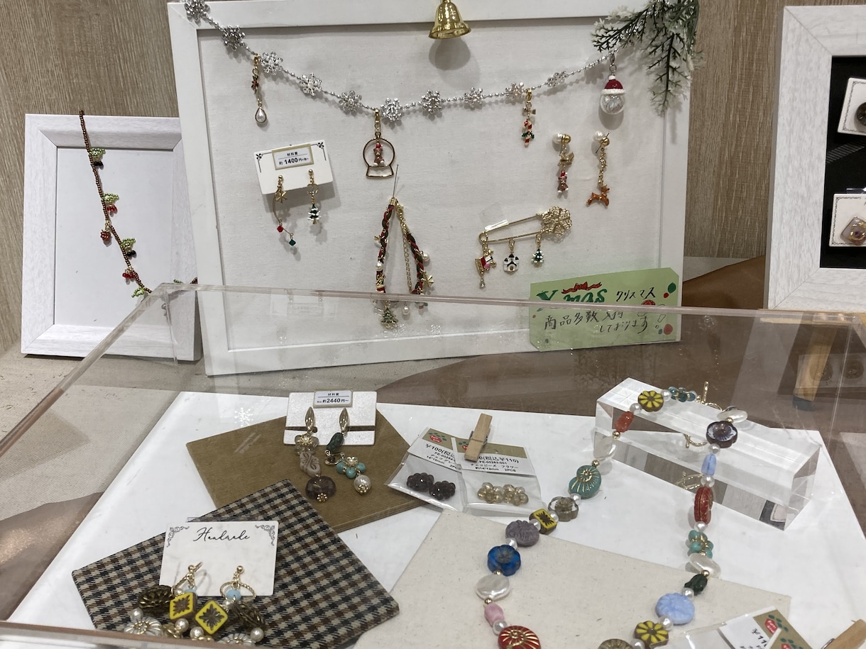 ハンドメイドマーケットします ビーズ手芸アクセサリー結婚式ブーケ等 イメージ2