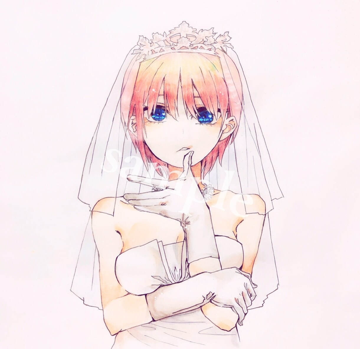 SNSアイコン、1枚絵承ります 色塗り方法をデジタルかアナログからお選びいただけます。 イメージ5