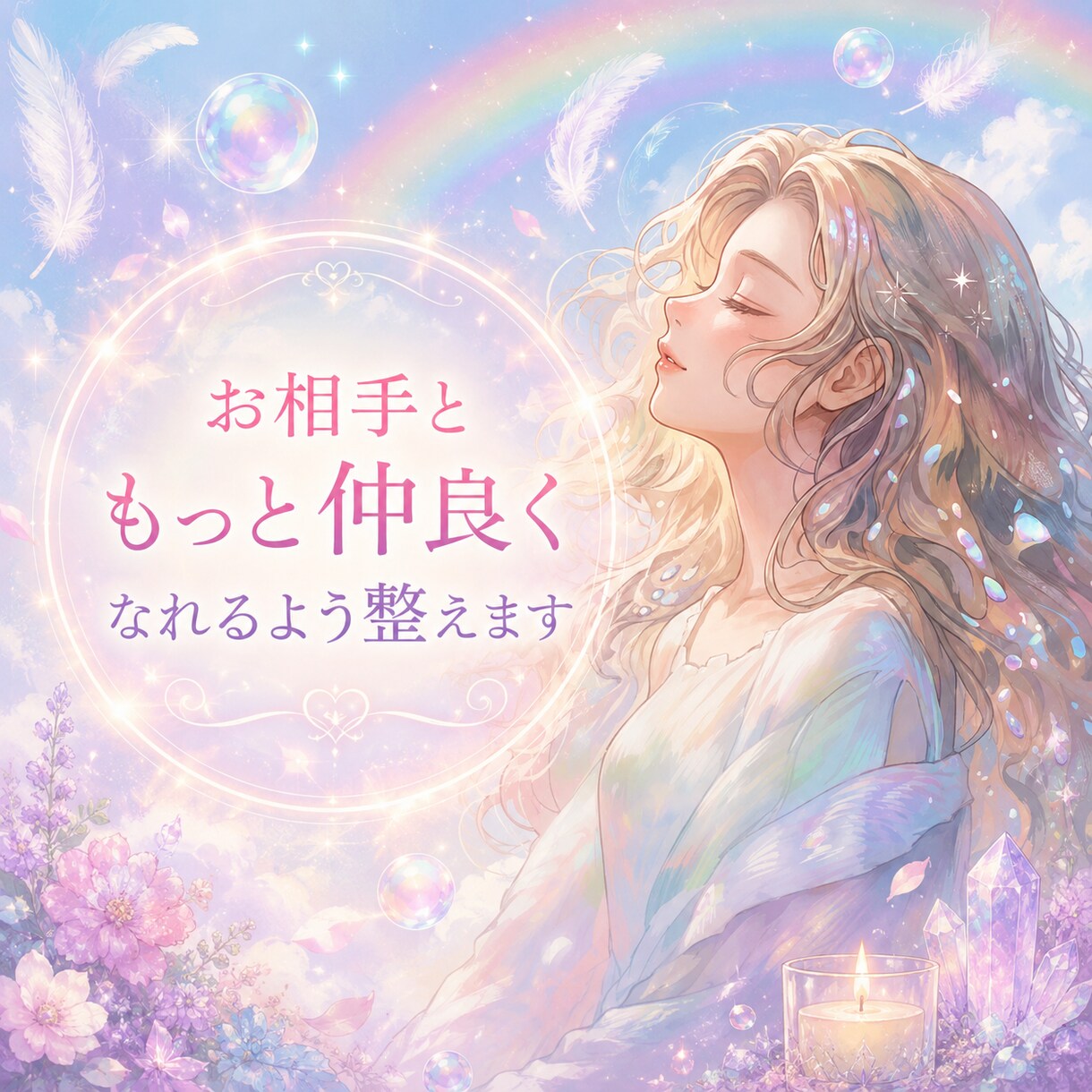 あの人との愛が深まるよう浄化します ～お相手ともっと仲良くなれるよう心と体を整えます～ イメージ1