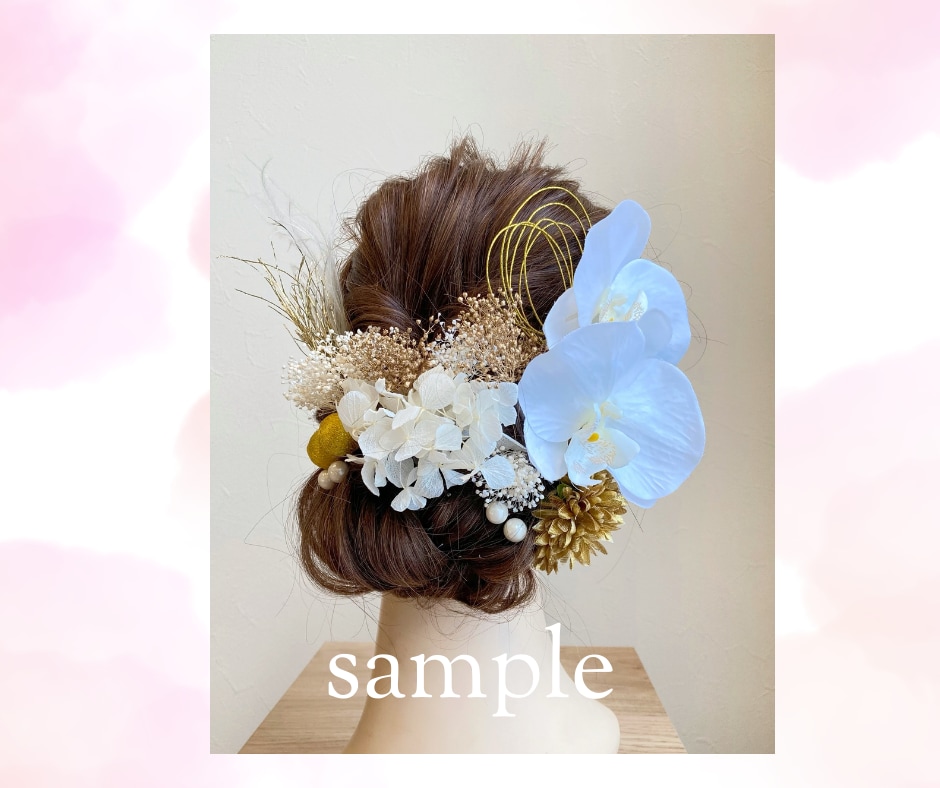 ウィッグで着画撮影いたします 美容師が、得意なヘアアレンジでハンドメイド作品を輝かせます イメージ5