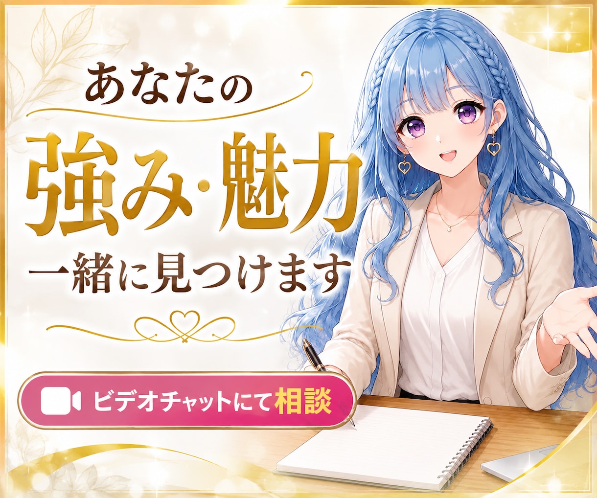 あなたらしい魅力や強みを一緒に見つけます 自己分析・個性・自分らしさ・自己理解・長所・才能・得意なこと イメージ1