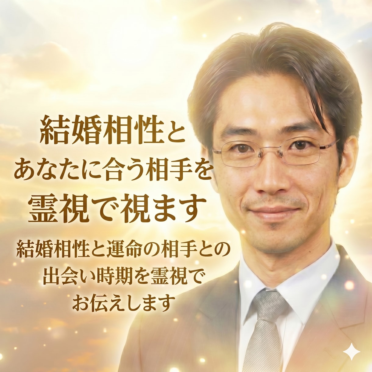 結婚相性とあなたに合う相手を霊視で視ます 結婚相性と運命の相手との出会い時期を霊視でお伝えします イメージ1