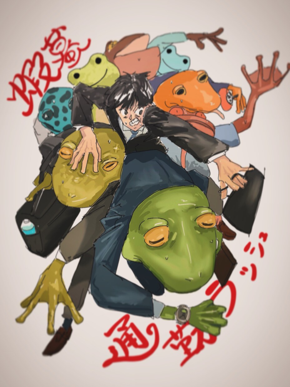 オリジナルのイラストを制作します 勢いのある絵やストーリー性のある絵を共に作りませんか？ イメージ1