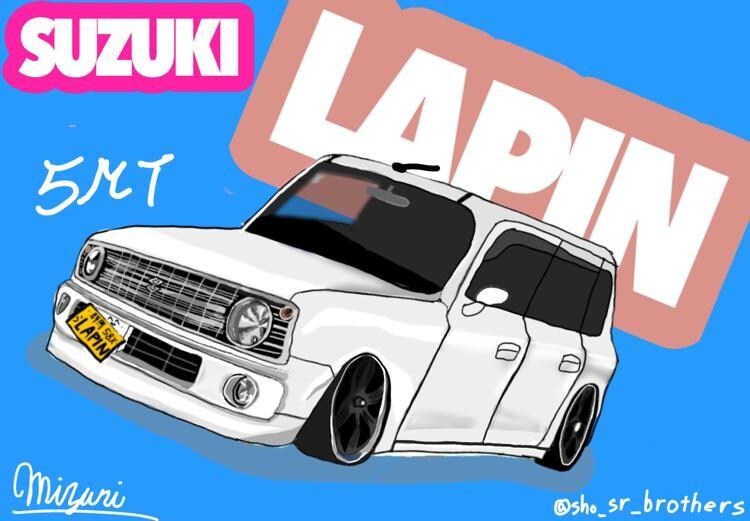 ゆる〜い車のイラストを描きます 人物も物によりますが入れれます イメージ2