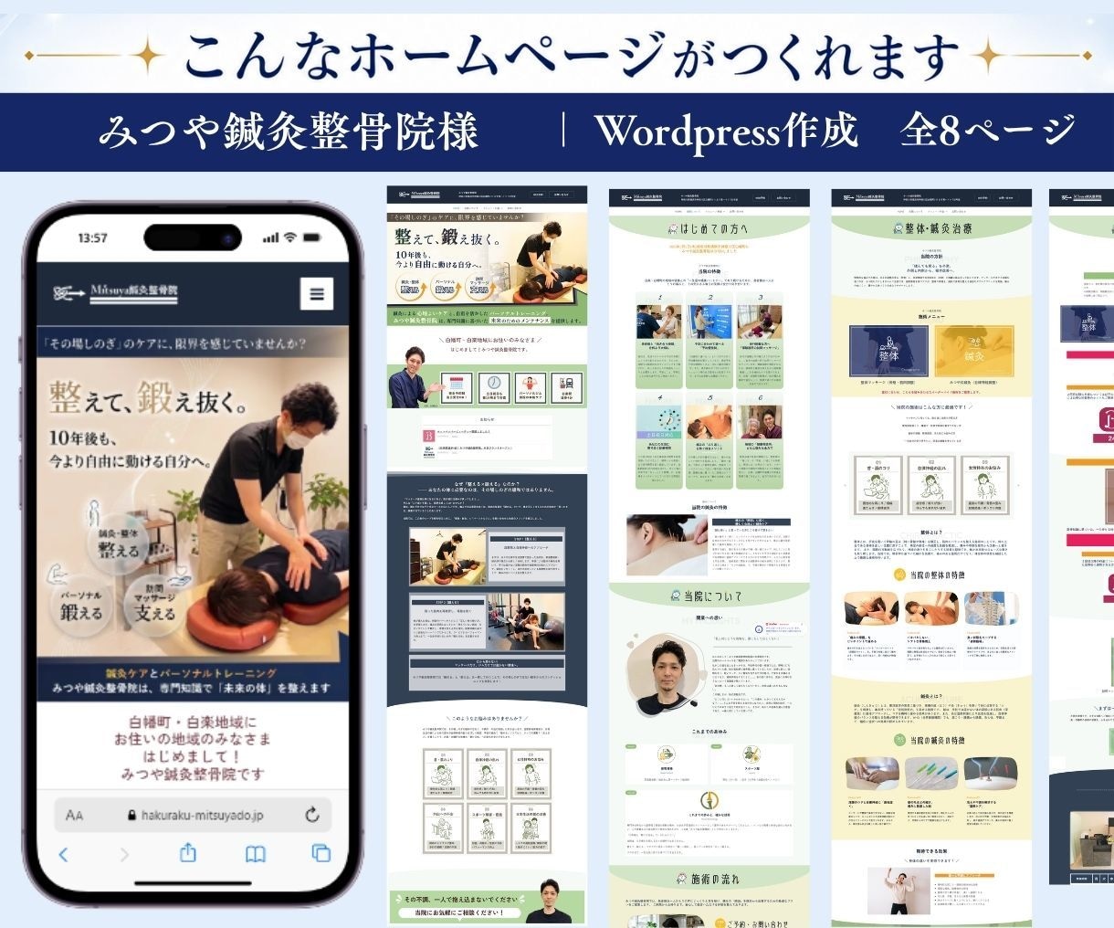 高品質の医療系・サロン系集客HP/LP作成します ペライチとワードプレスに対応/SEO+集客+薬機法+検索上位 イメージ5