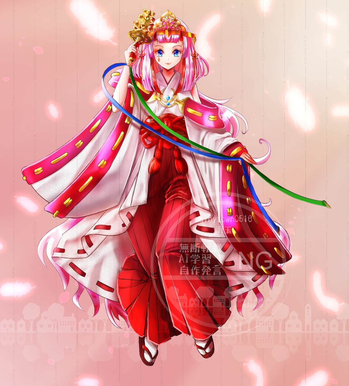 オリジナルキャラクターの立ち絵を制作いたします 透明感のある塗りとファンタジー系デザインが得意です。 イメージ1