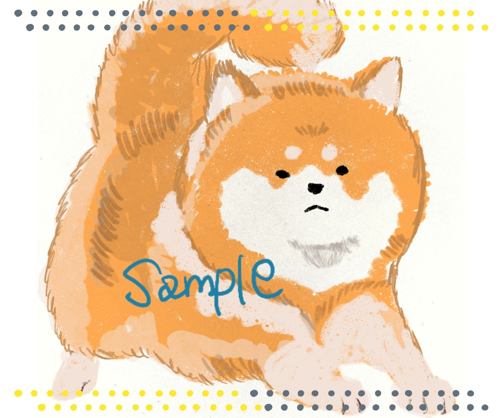 ゆるくてふわふわな動物のイラストお描きします 大切な家族でもオリジナルのキャラでもOK！商用利用可★ イメージ5