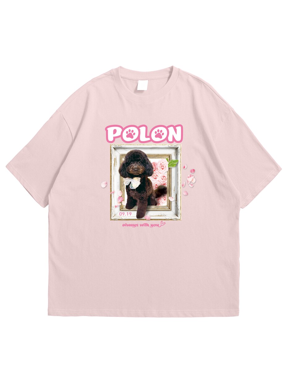 世界に1枚だけの“うちの子Tシャツ”作ります 写真1枚で完成　愛犬・愛猫などのオリジナルTシャツ制作します イメージ10