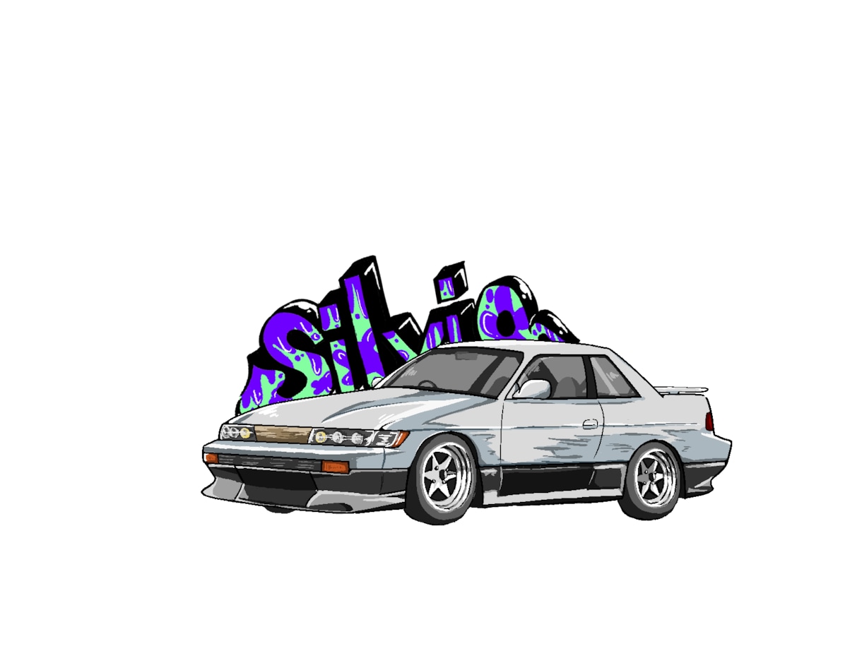 車のイラスト(模写)を作成します あなたの車を素敵なイラストに! イメージ2