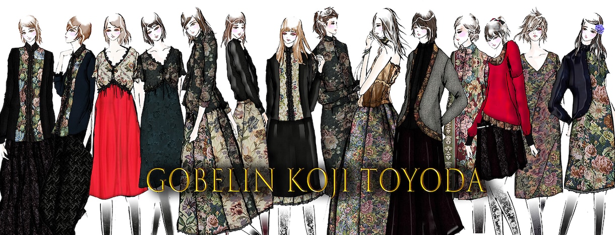 ファッションデザイン画、スタイル画の作成致します 大阪、ソウルコレクションなど20以上のショーに参加。 イメージ9