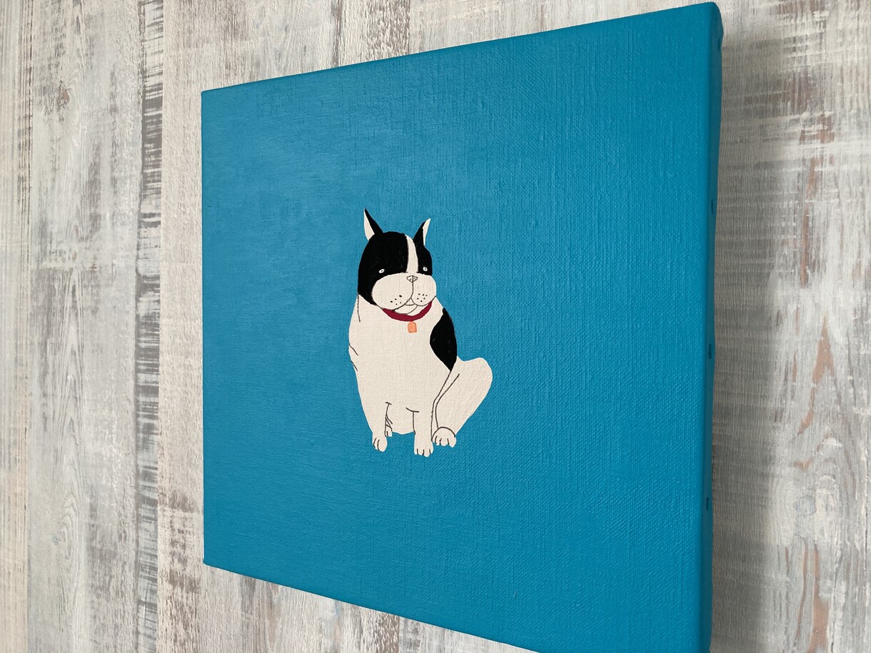 お部屋に飾る用の絵画を提供します いぬ好きさんやフレンチブルドッグ好きさんへ イメージ3